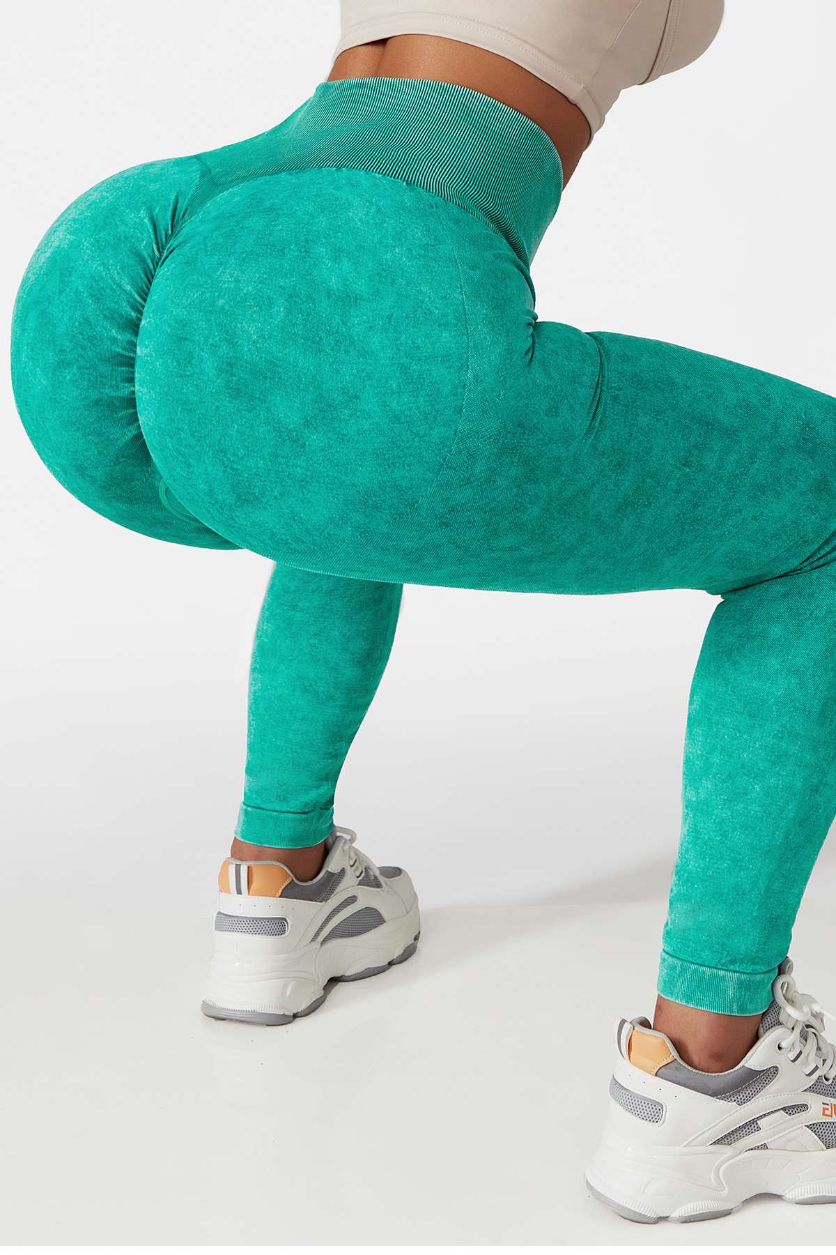 High-Rise Scrunch Butt Leggings by bornfocus