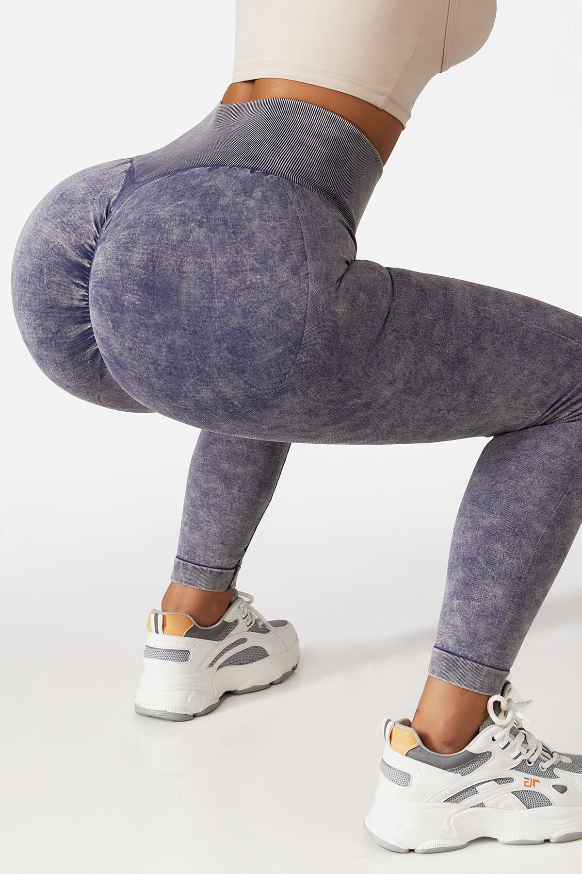 High-Rise Scrunch Butt Leggings by bornfocus