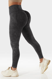 High-Rise Scrunch Butt Leggings by bornfocus