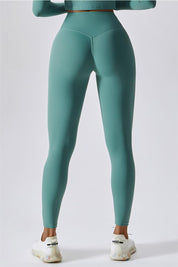 High-Waist Seam Free Leggings by bornfocus