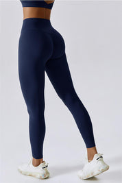 High-Waist Seam Free Leggings by bornfocus