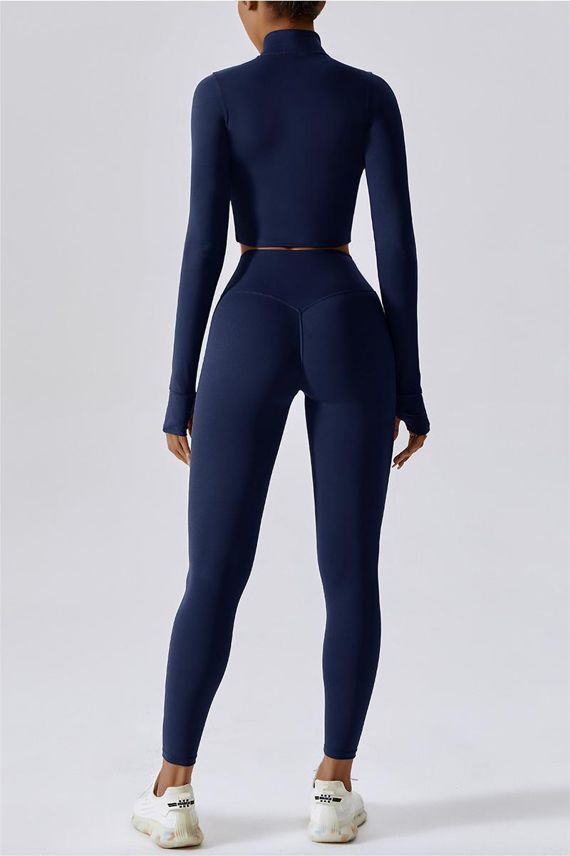 High-Waist Seam Free Leggings by bornfocus