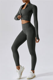 High-Waist Seam Free Leggings by bornfocus