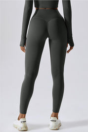 High-Waist Seam Free Leggings by bornfocus