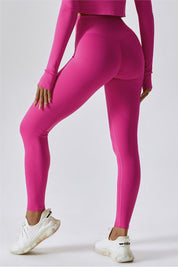 High-Waist Seam Free Leggings by bornfocus