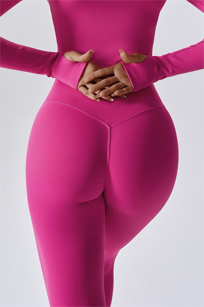 High-Waist Seam Free Leggings by bornfocus