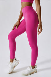 High-Waist Seam Free Leggings by bornfocus