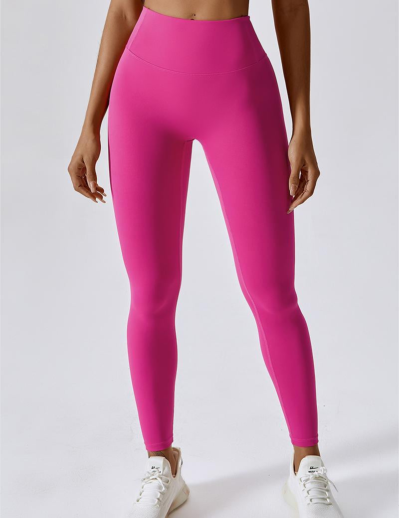 High-Waist Seam Free Leggings by bornfocus