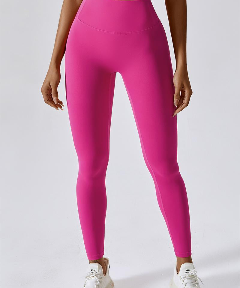 High-Waist Seam Free Leggings by bornfocus