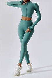 High-Waist Seam Free Leggings by bornfocus