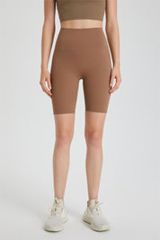 No Front Seam Biker Shorts by bornfocus