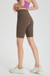 No Front Seam Biker Shorts by bornfocus