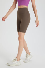 No Front Seam Biker Shorts by bornfocus