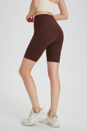 No Front Seam Biker Shorts by bornfocus
