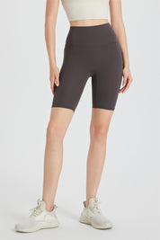 No Front Seam Biker Shorts by bornfocus