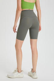 No Front Seam Biker Shorts by bornfocus