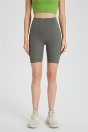 No Front Seam Biker Shorts by bornfocus