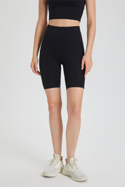 No Front Seam Biker Shorts by bornfocus