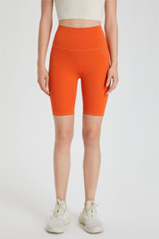No Front Seam Biker Shorts by bornfocus