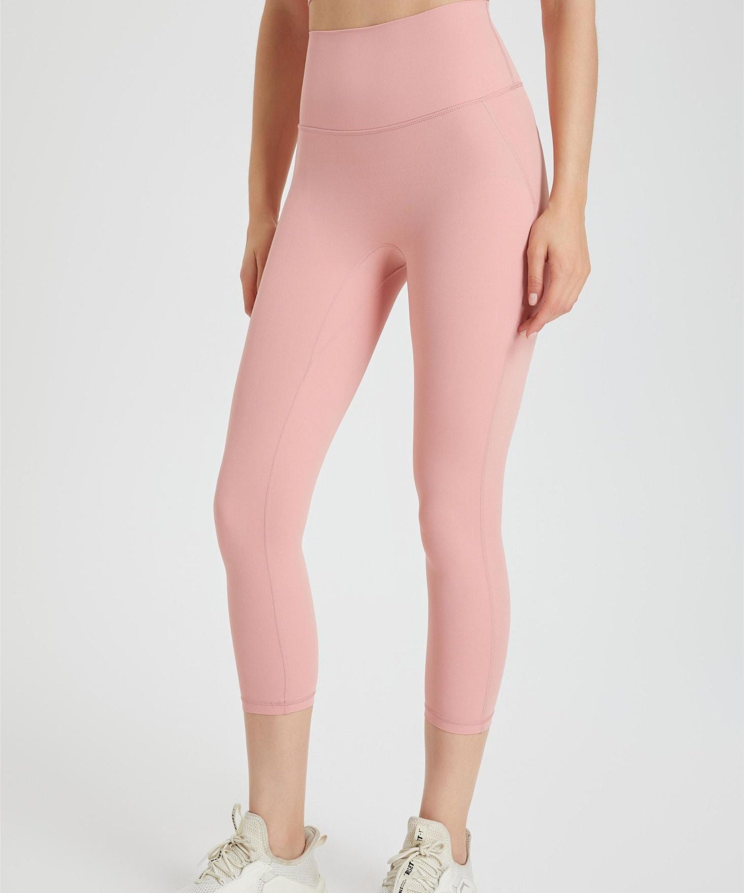 High-Rise Capri Leggings by bornfocus