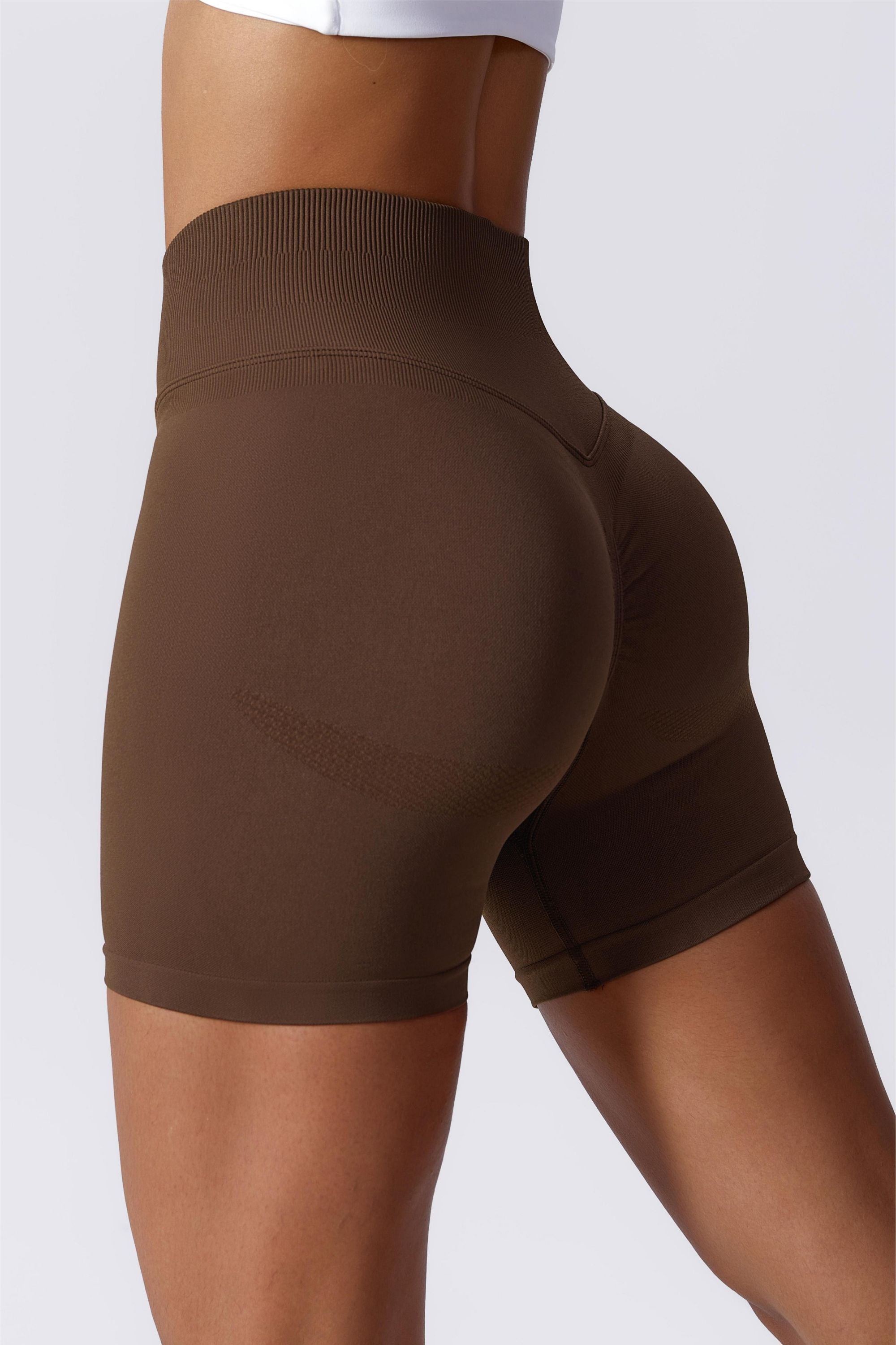 Butt Contour Seamless Scrunch Shorts by bornfocus