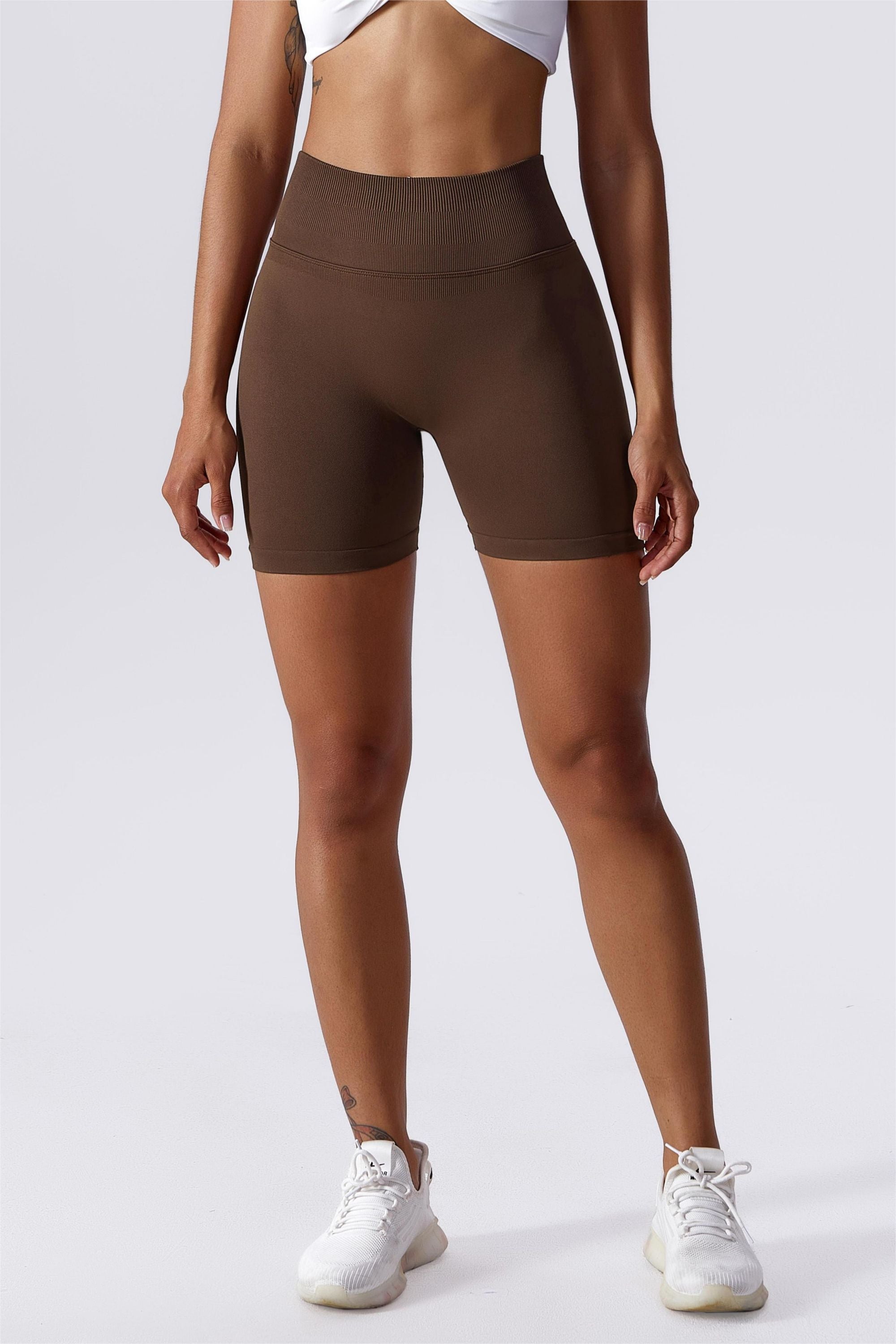 Butt Contour Seamless Scrunch Shorts by bornfocus