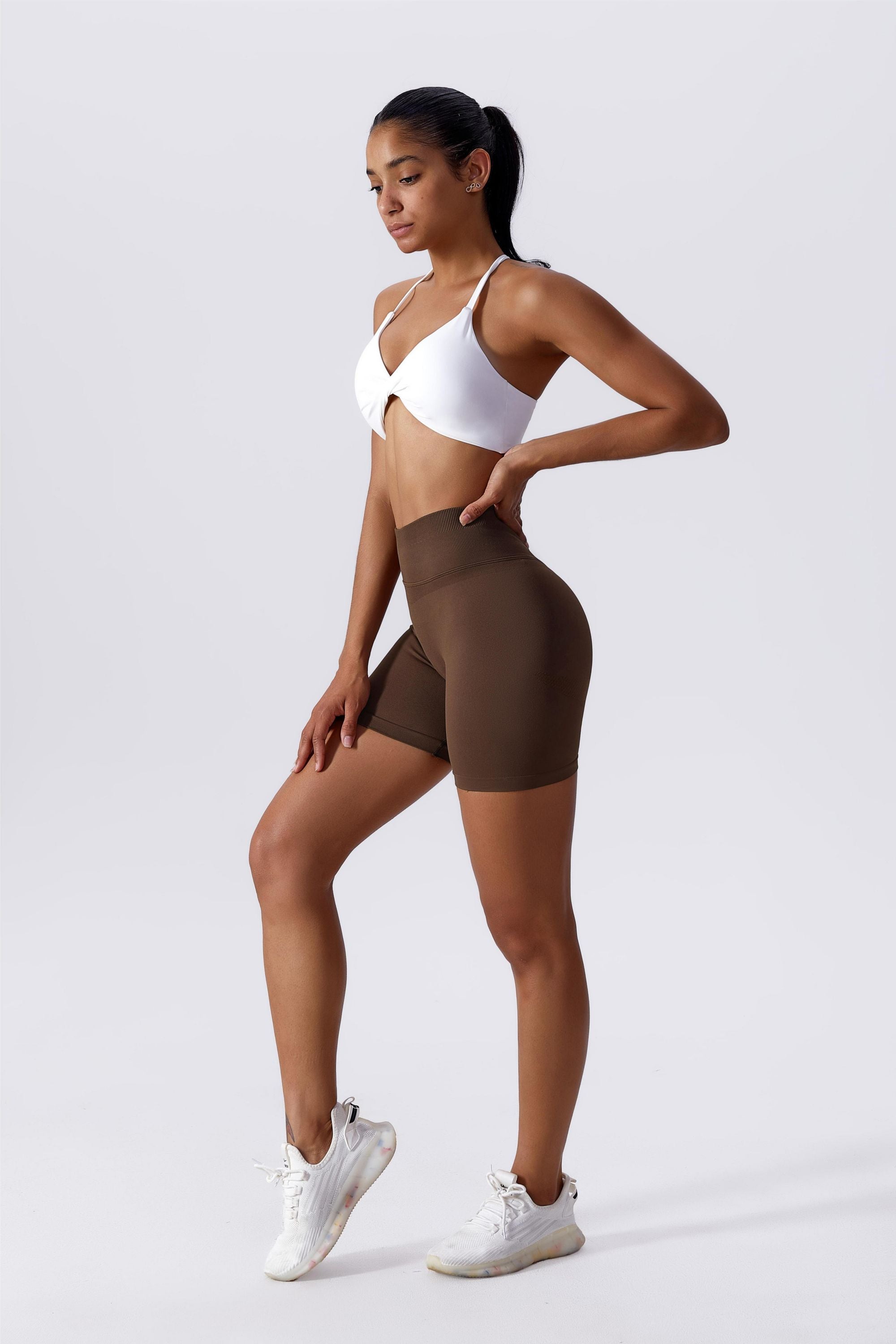 Butt Contour Seamless Scrunch Shorts by bornfocus