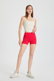 No Front Seam Mini Shorts by bornfocus