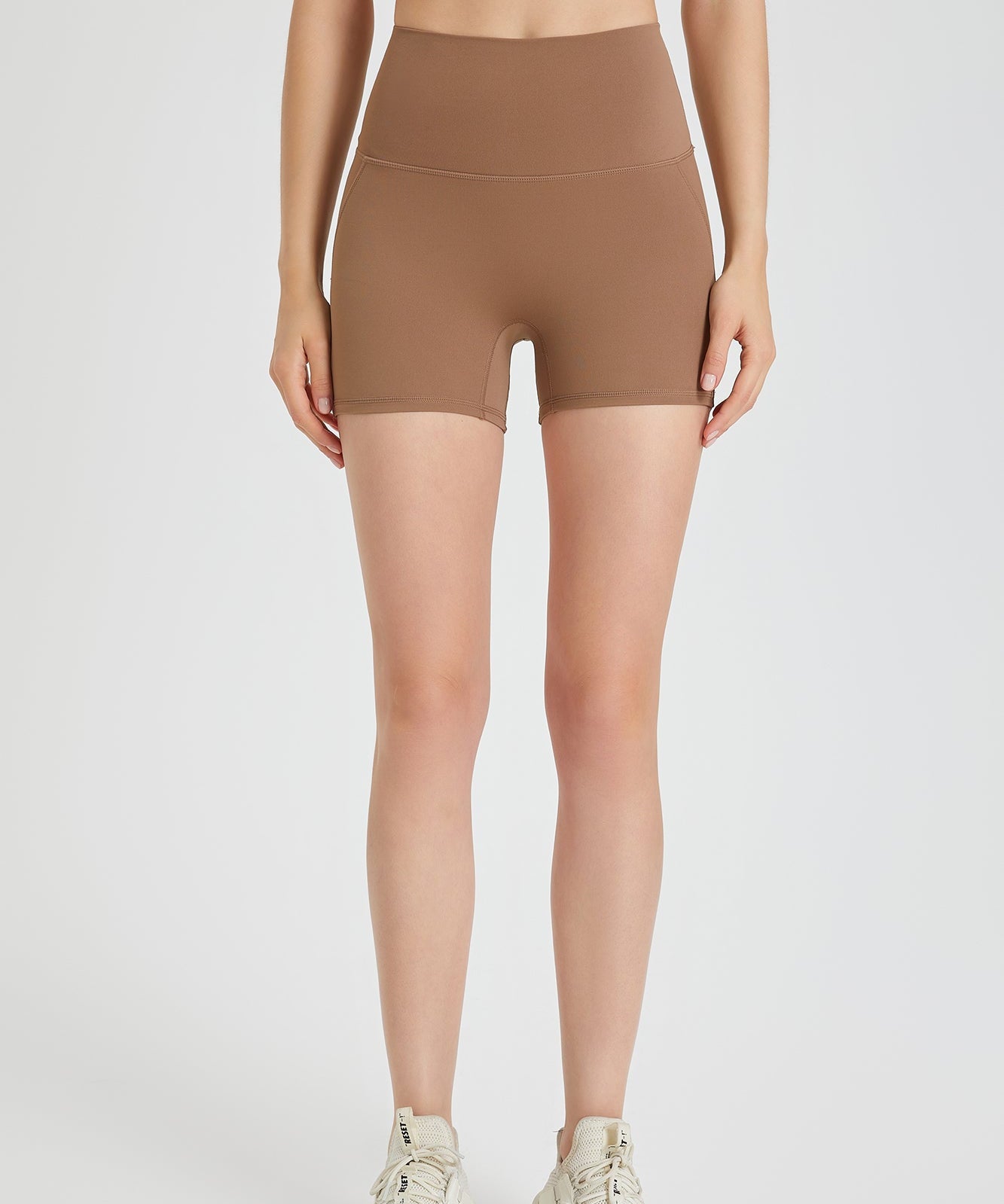 No Front Seam Mini Shorts by bornfocus