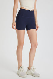 No Front Seam Mini Shorts by bornfocus