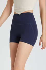 No Front Seam Mini Shorts by bornfocus