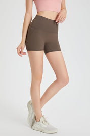 No Front Seam Mini Shorts by bornfocus