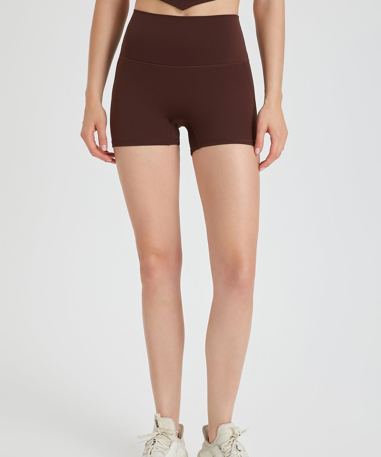 No Front Seam Mini Shorts by bornfocus