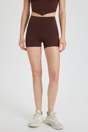 No Front Seam Mini Shorts by bornfocus