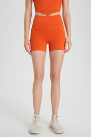 No Front Seam Mini Shorts by bornfocus