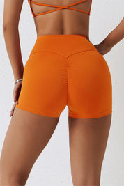 Seam Free Scrunch Mini Shorts by bornfocus