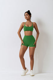 Seam Free Scrunch Mini Shorts by bornfocus