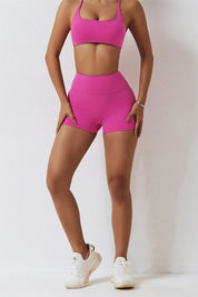 Seam Free Scrunch Mini Shorts by bornfocus