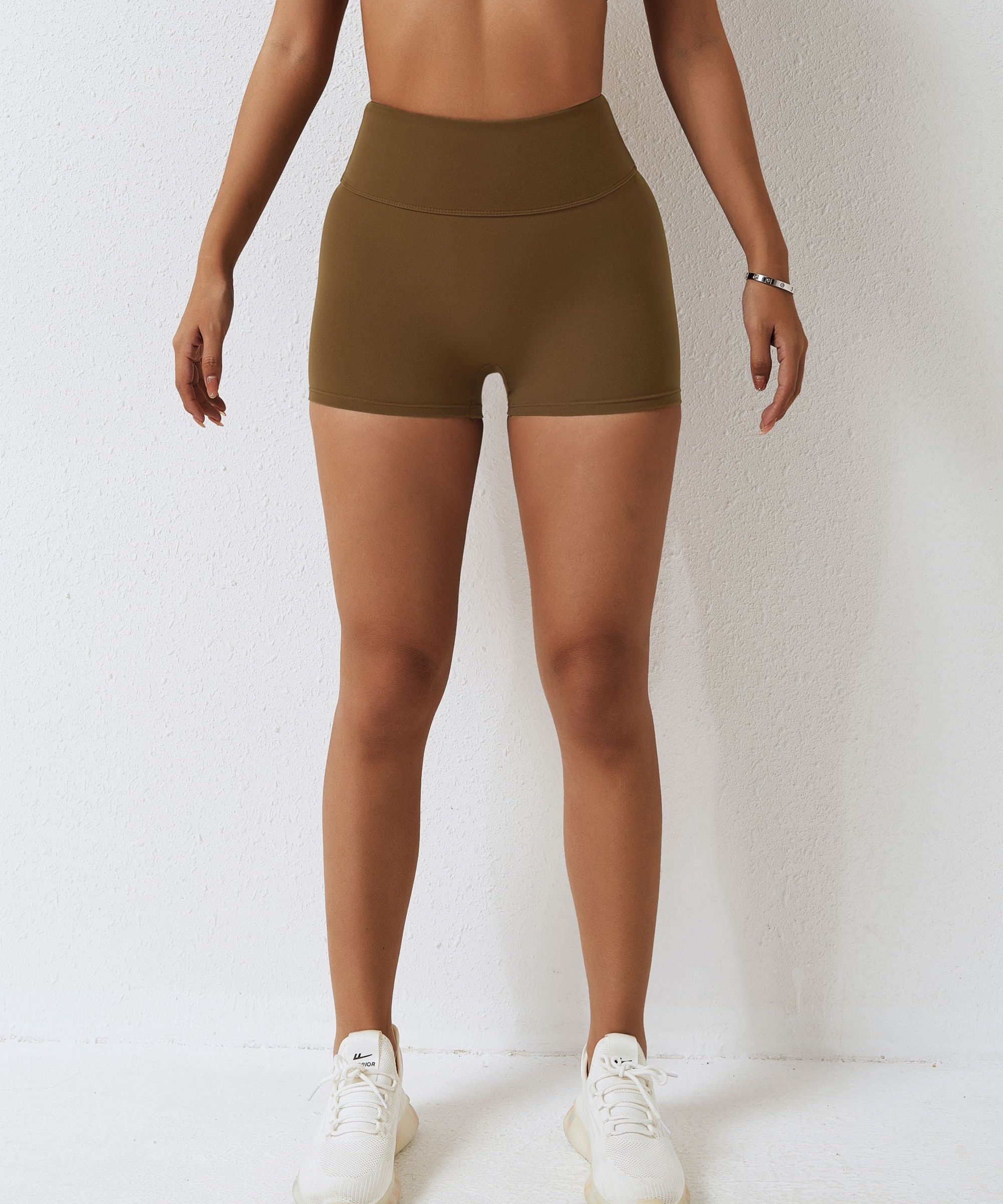 Seam Free Scrunch Mini Shorts by bornfocus