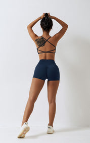 Seam Free Scrunch Mini Shorts by bornfocus