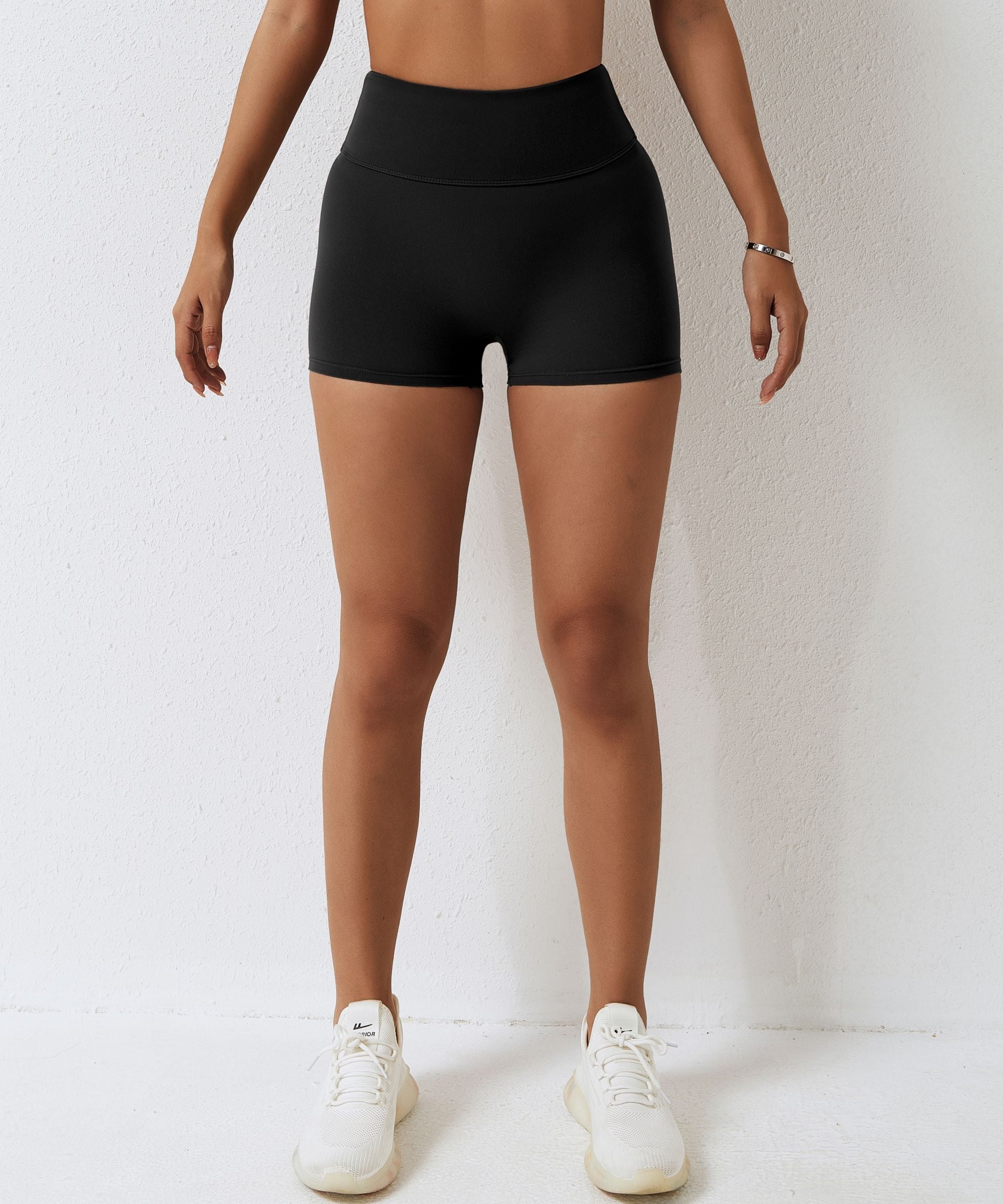 Seam Free Scrunch Mini Shorts by bornfocus