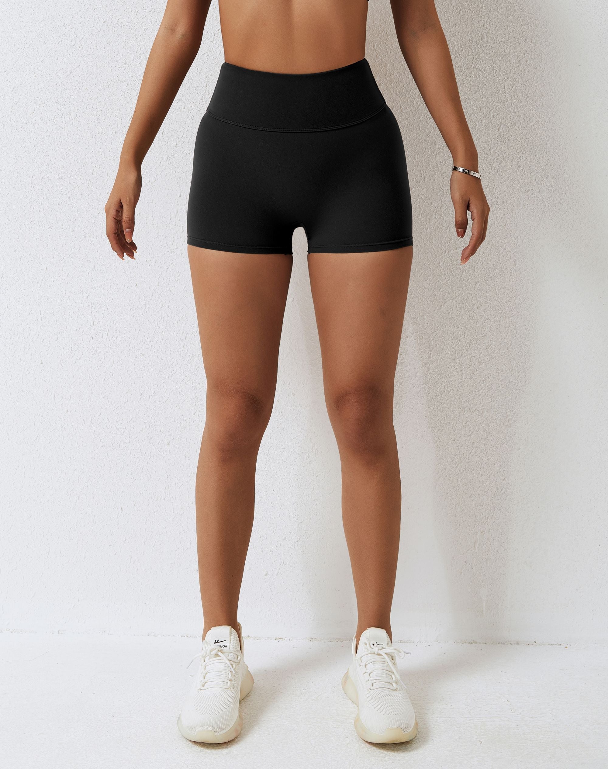 Seam Free Scrunch Mini Shorts by bornfocus