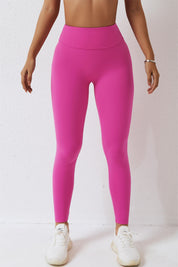 High-Waist Seam Free Scrunch Leggings by bornfocus