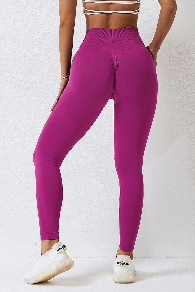 Seamless High-Waist Scrunch Leggings by bornfocus