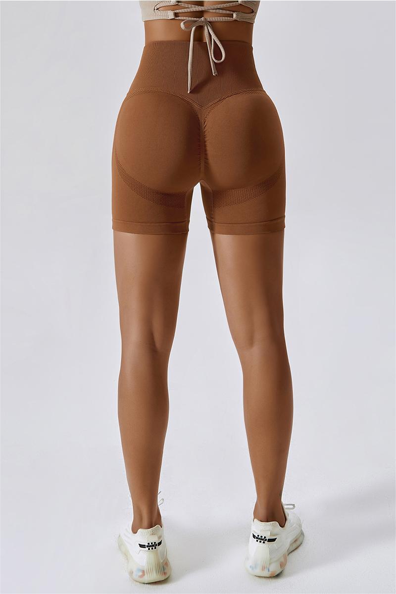 Contour Scrunch Butt Biker Shorts by bornfocus