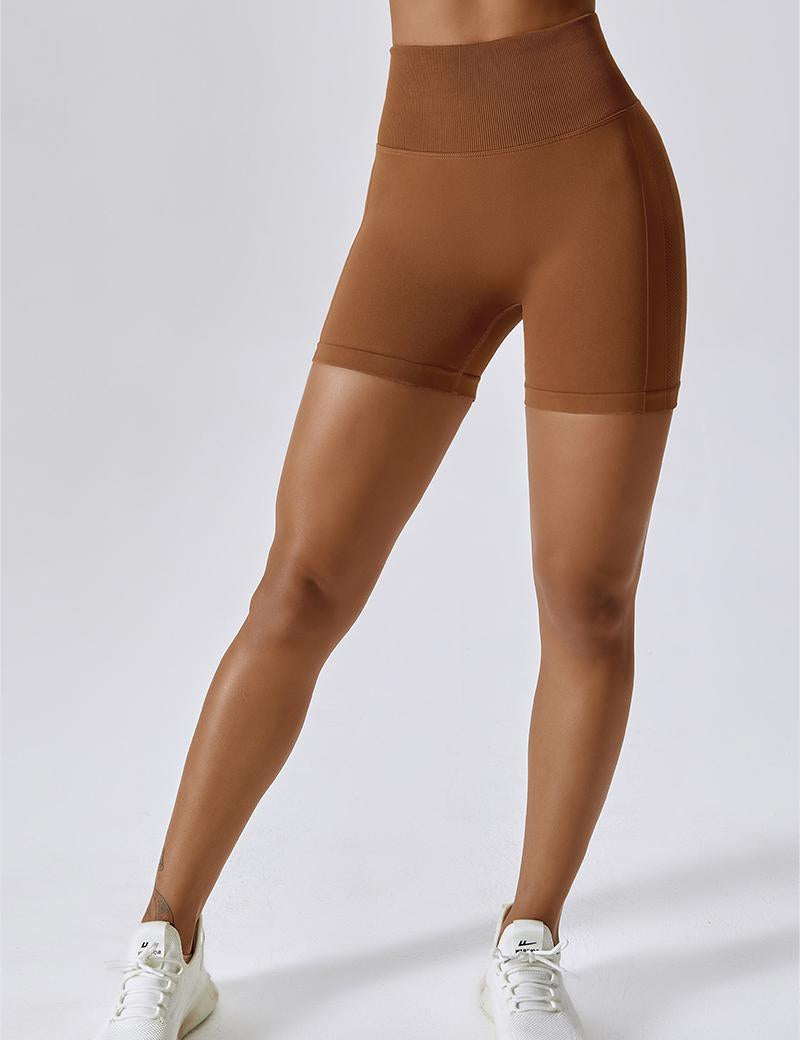 Contour Scrunch Butt Biker Shorts by bornfocus