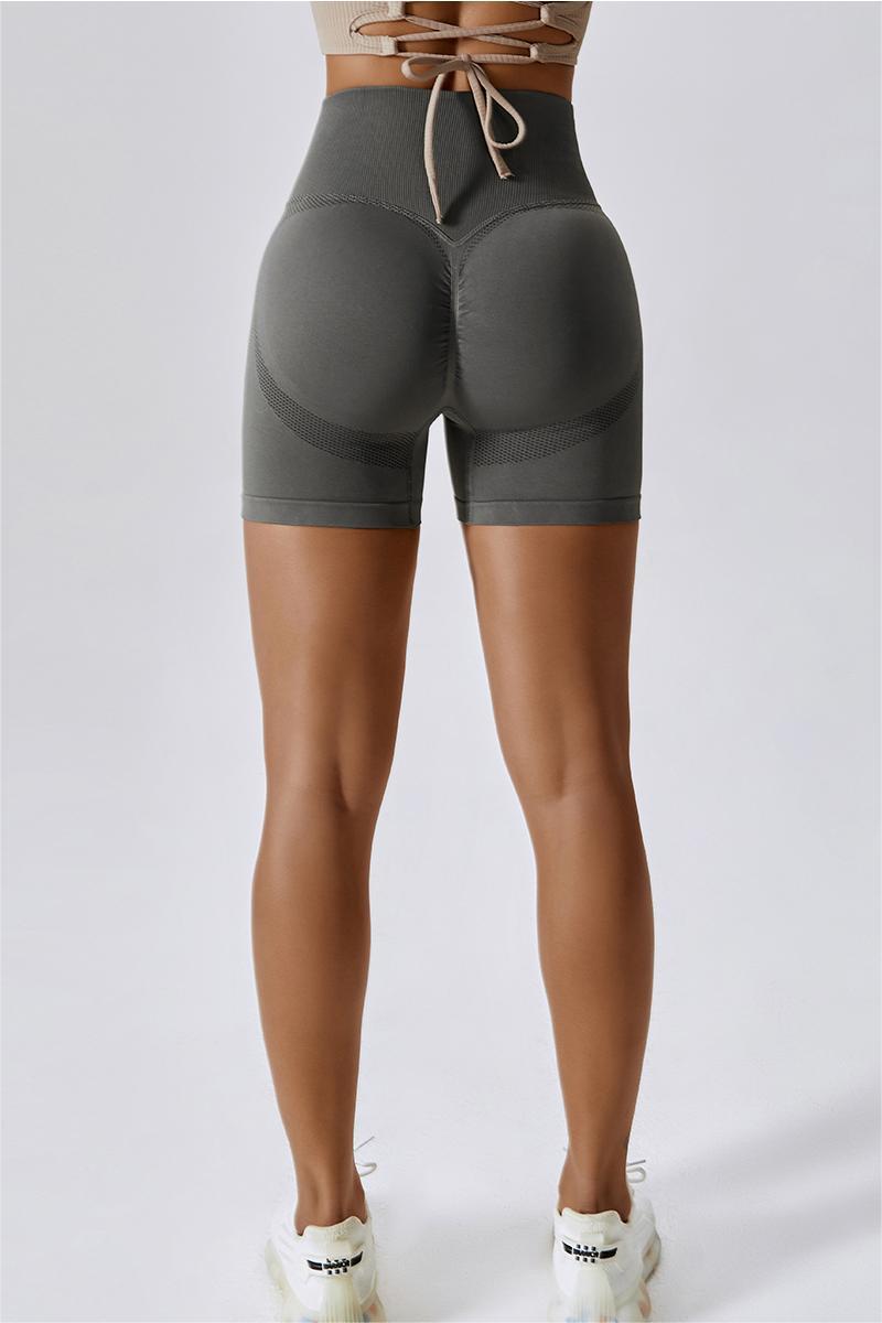 Contour Scrunch Butt Biker Shorts by bornfocus