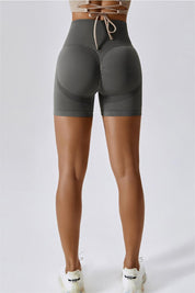 Contour Scrunch Butt Biker Shorts by bornfocus