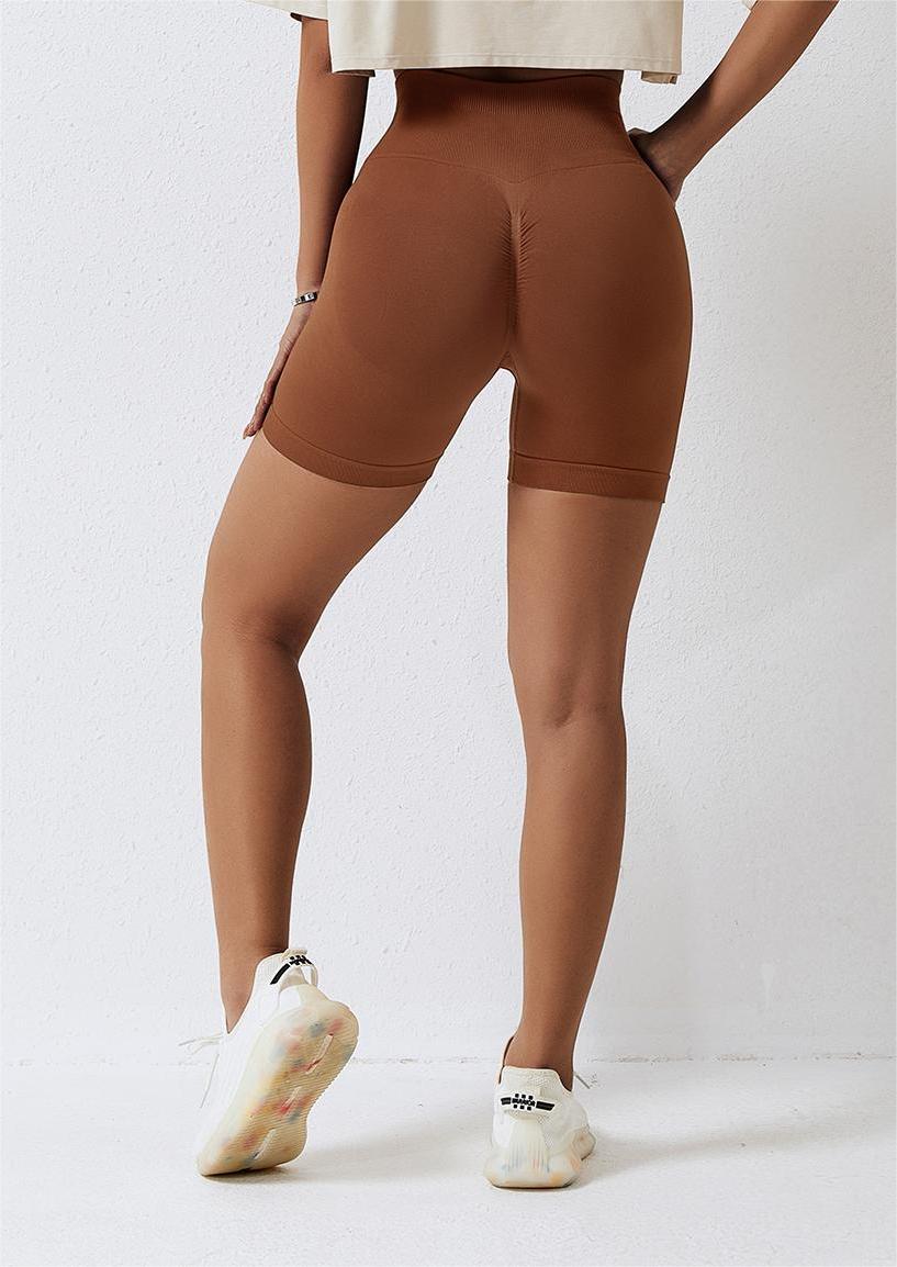 High Rise Scrunch-Butt Shorts by bornfocus