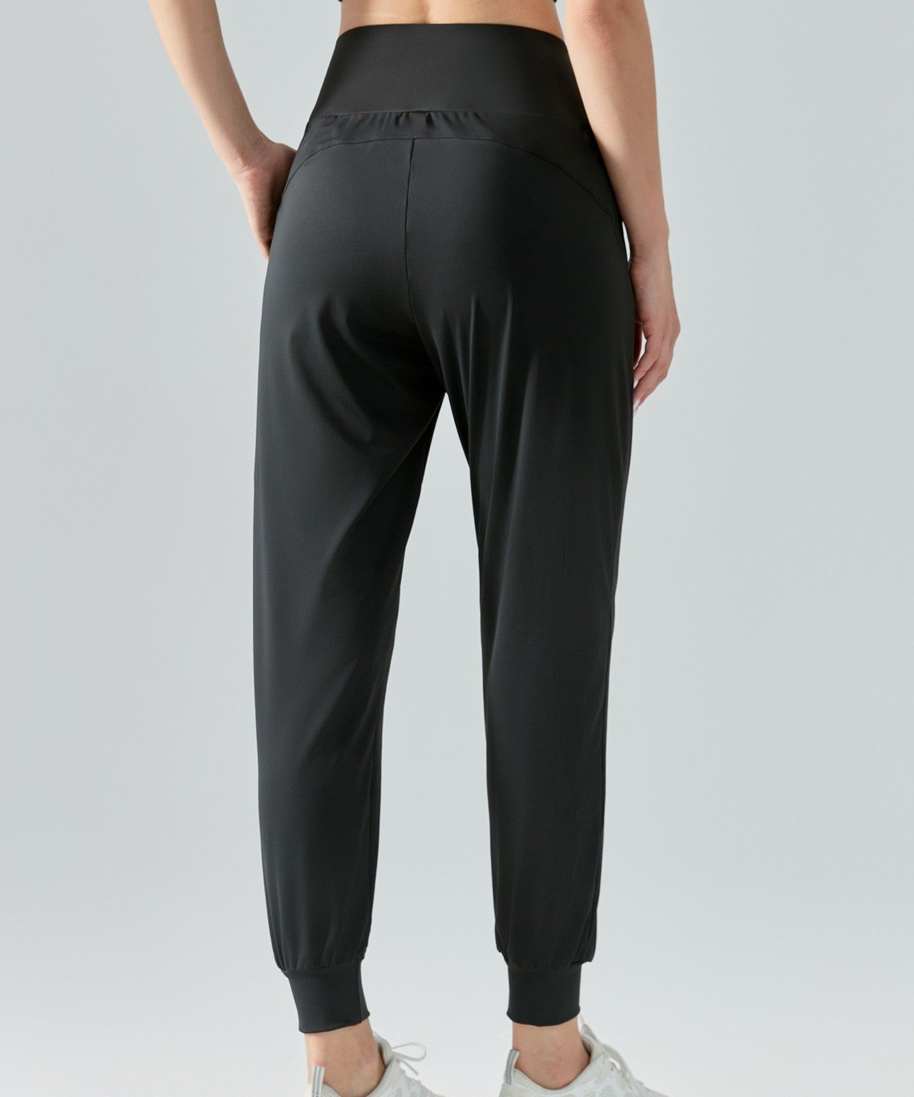 Tummy Control Tapered Pants by bornfocus